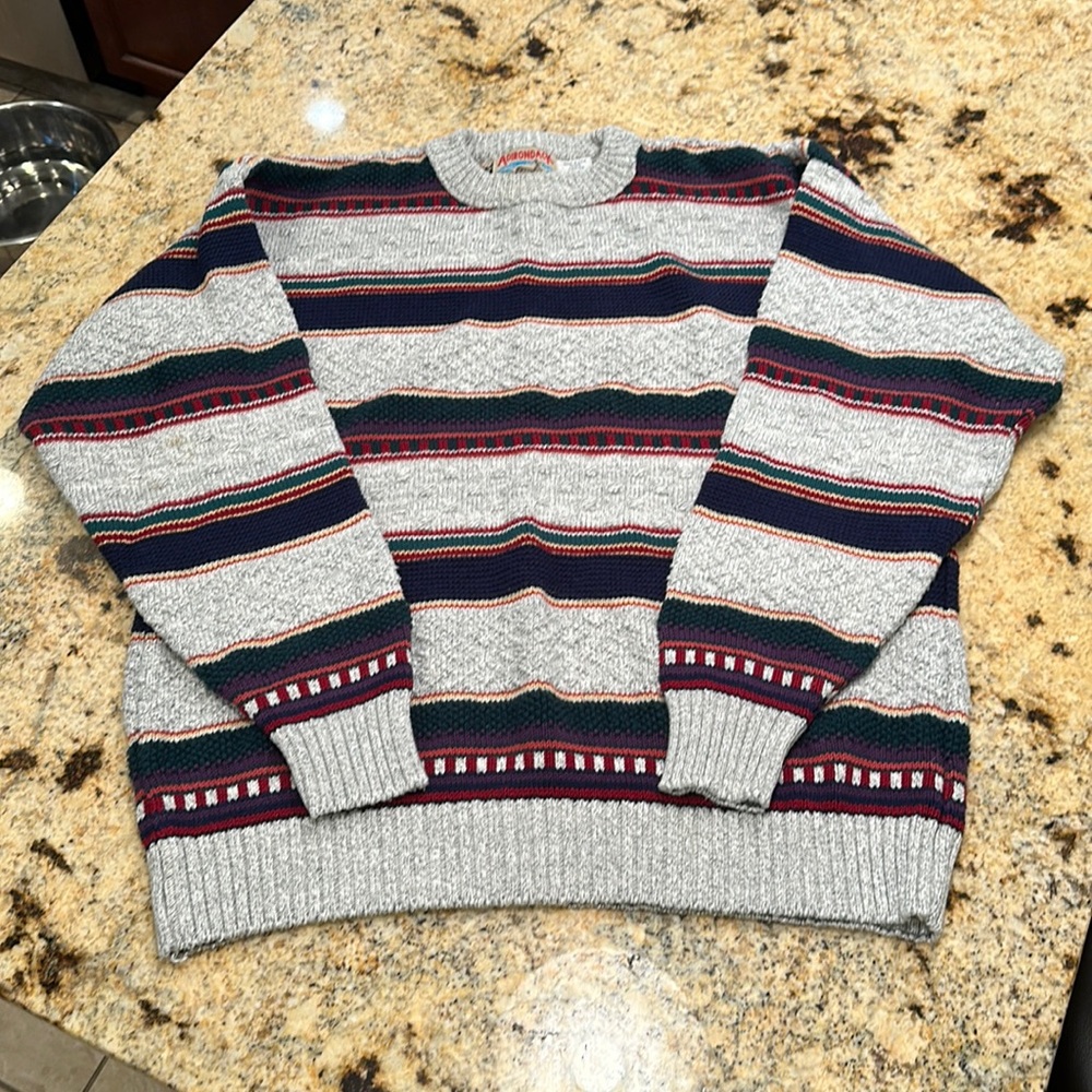 Vintage Adirondack Crewneck Sweater by Savile Row
